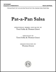 Pat-a-Pan Salsa Instrumental Parts choral sheet music cover Thumbnail